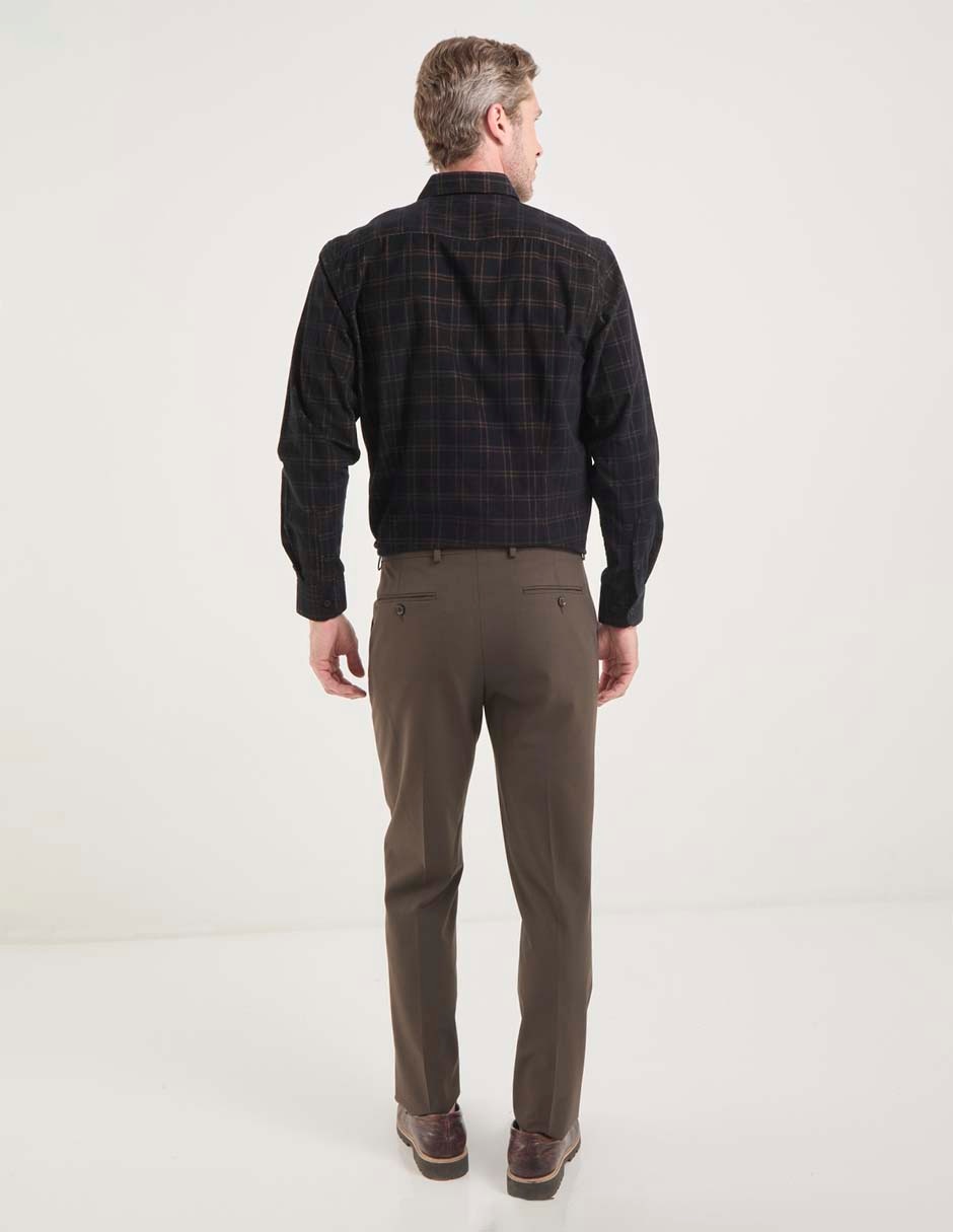 Pantalón de vestir recto para hombre 5