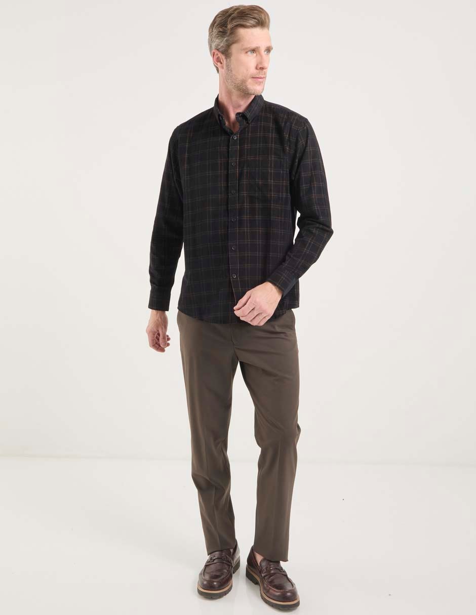Pantalón de vestir recto para hombre 6