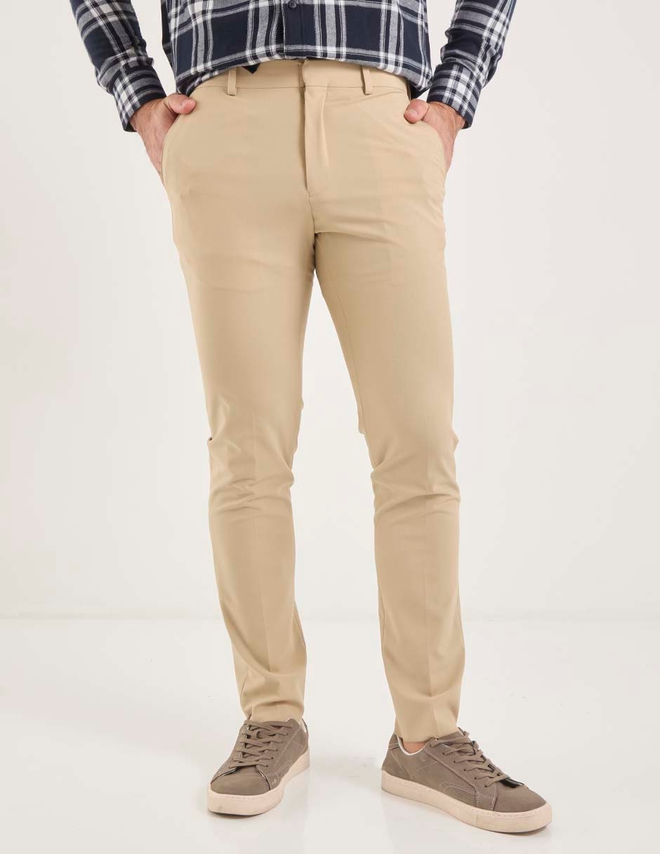 Pantalón de vestir recto para hombre 1