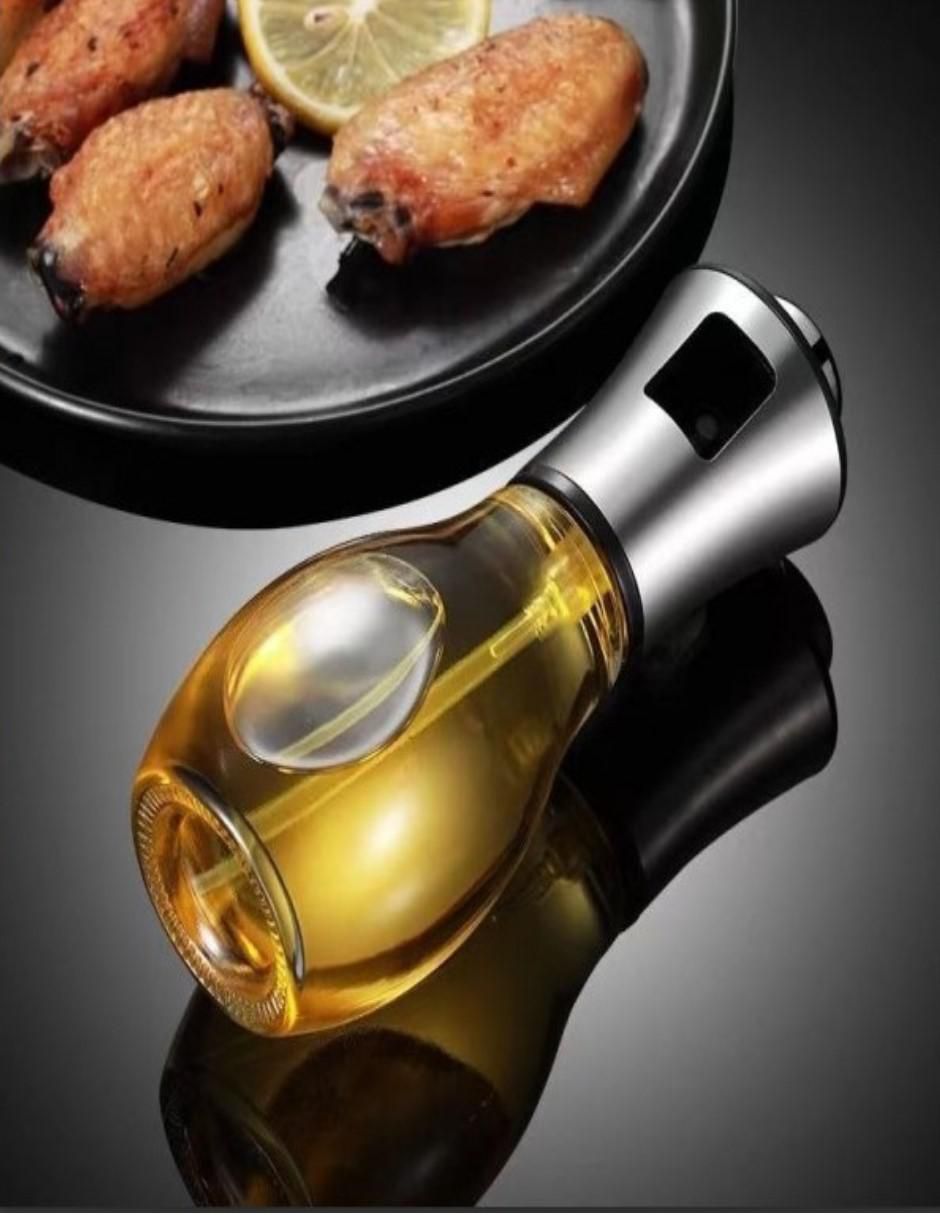 Kit de aceitera de vidrio con spray de vidrio 6