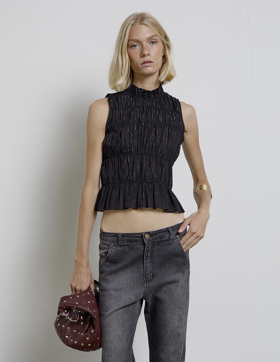 Top Renatta& cuello redondo Top Renatta& cuello redondo
