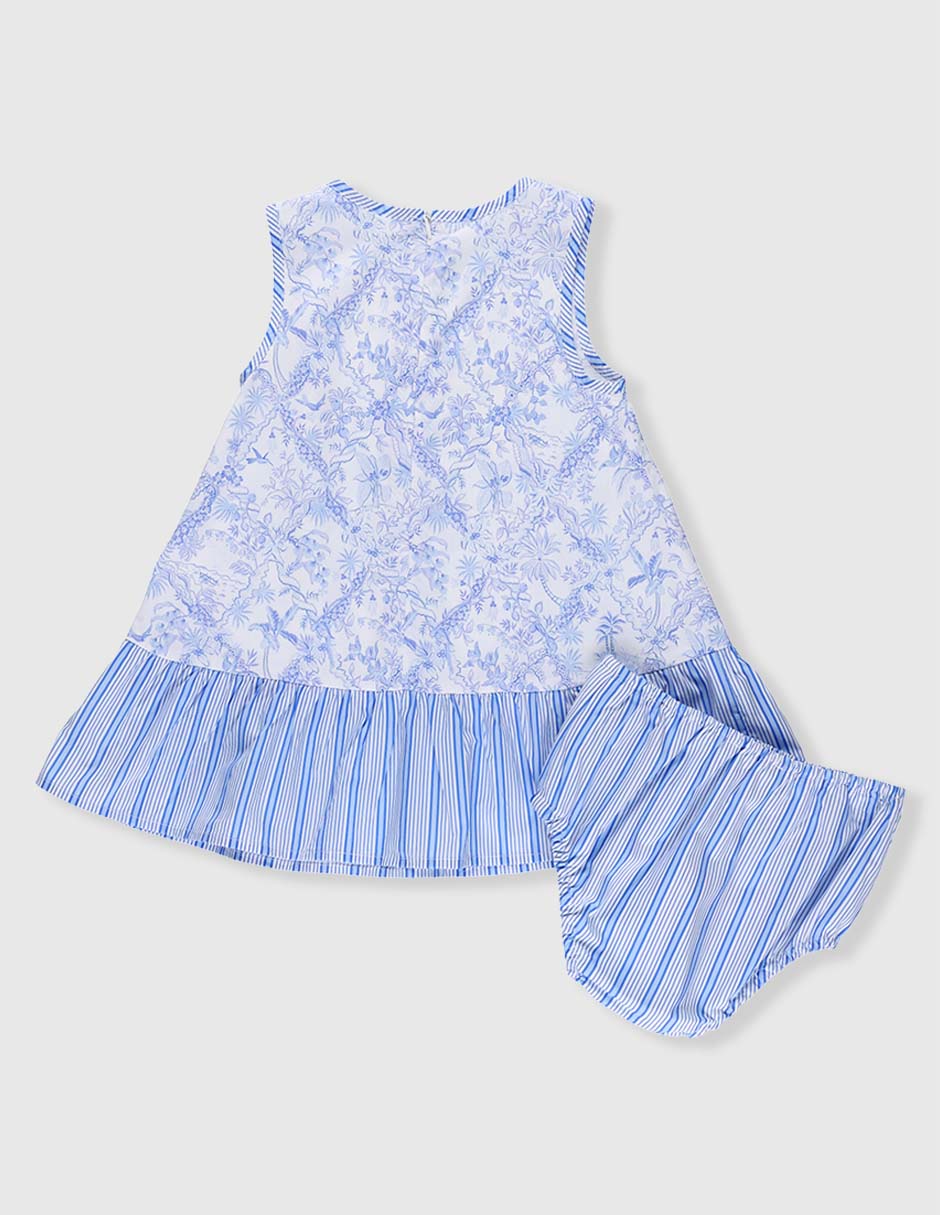 Vestido now & then liberty para bebé niña