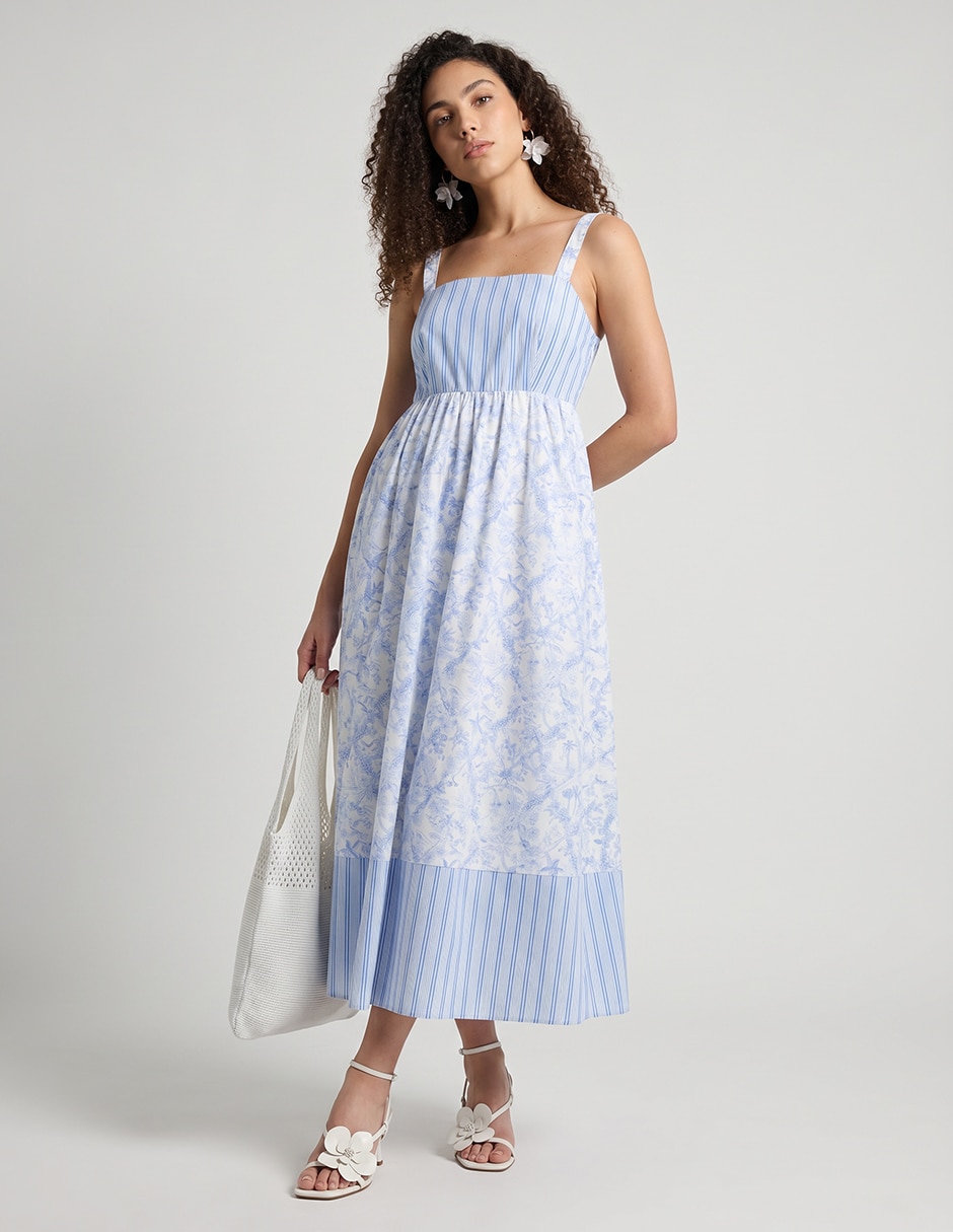 Vestido largo casual Now & Then para mujer
