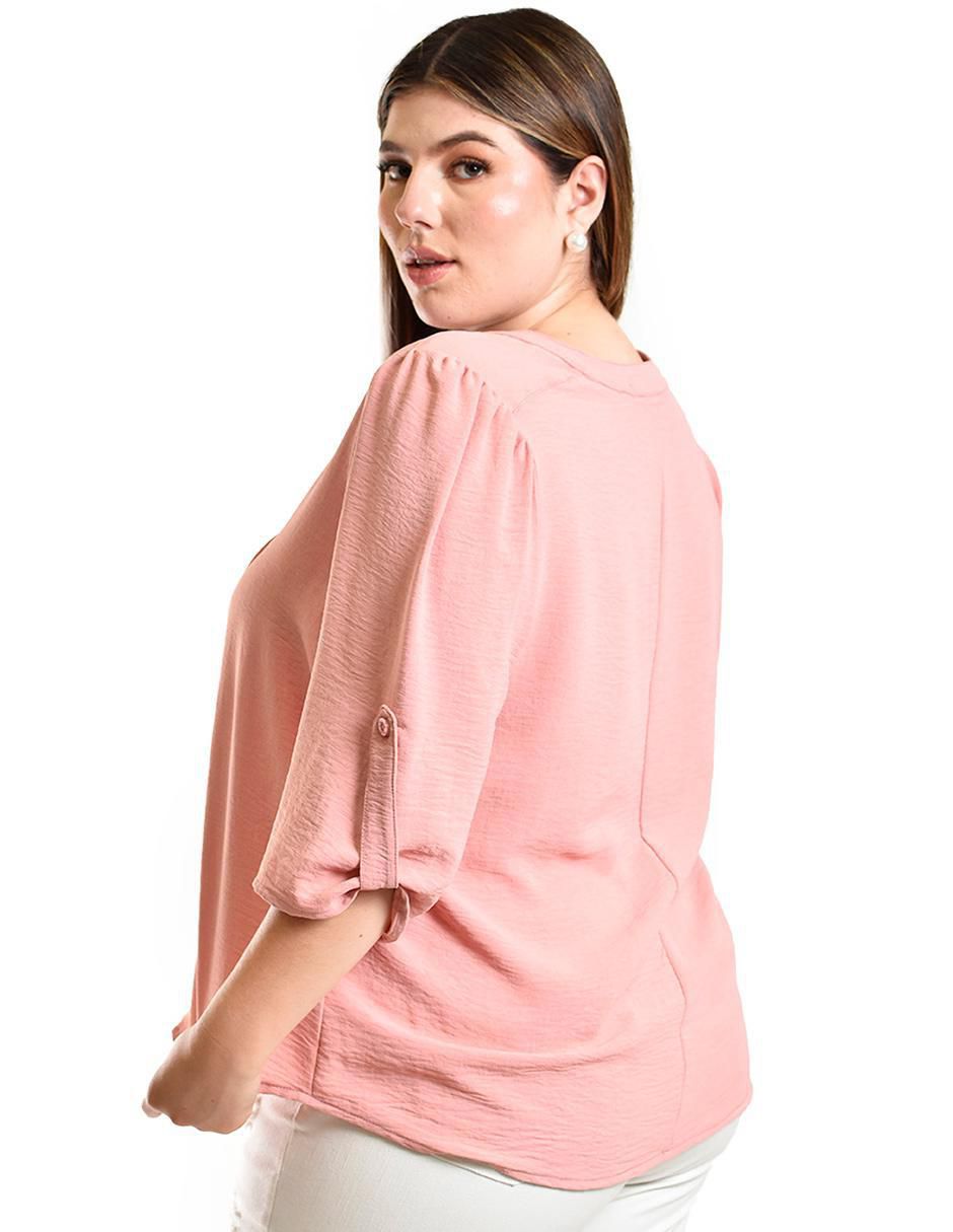 Blusa manga 3/4 para mujer 8
