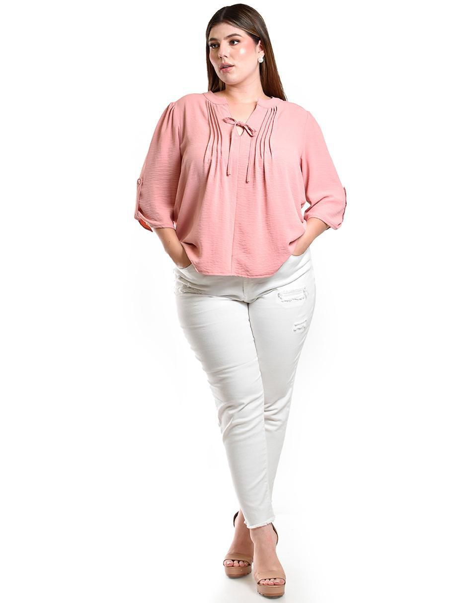 Blusa manga 3/4 para mujer 10