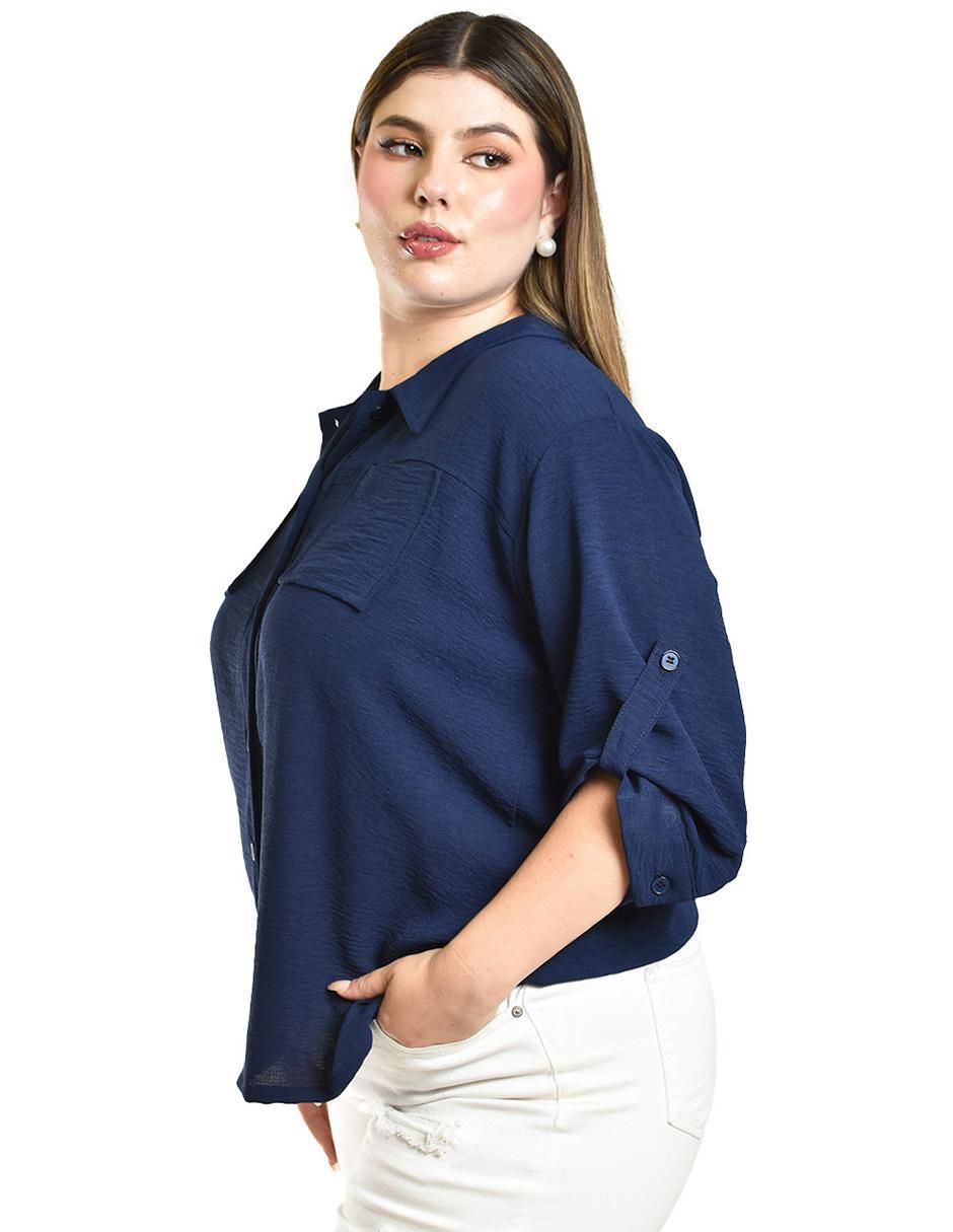 Blusa manga 3/4 para mujer 8