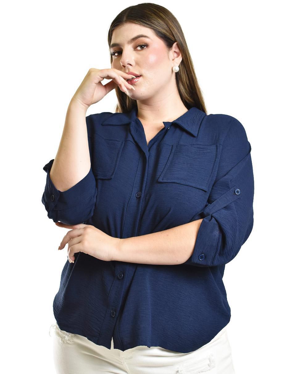 Blusa manga 3/4 para mujer 10