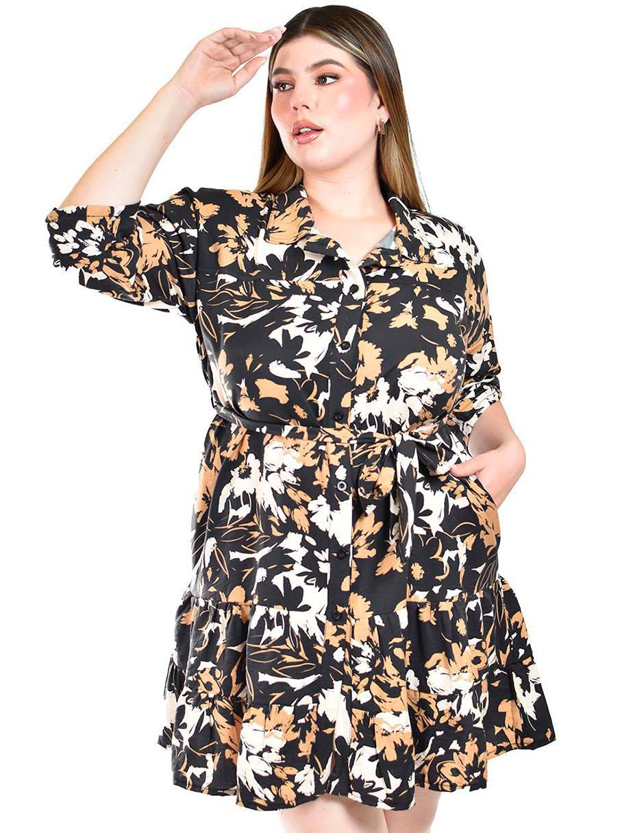 Vestido corto casual para mujer
