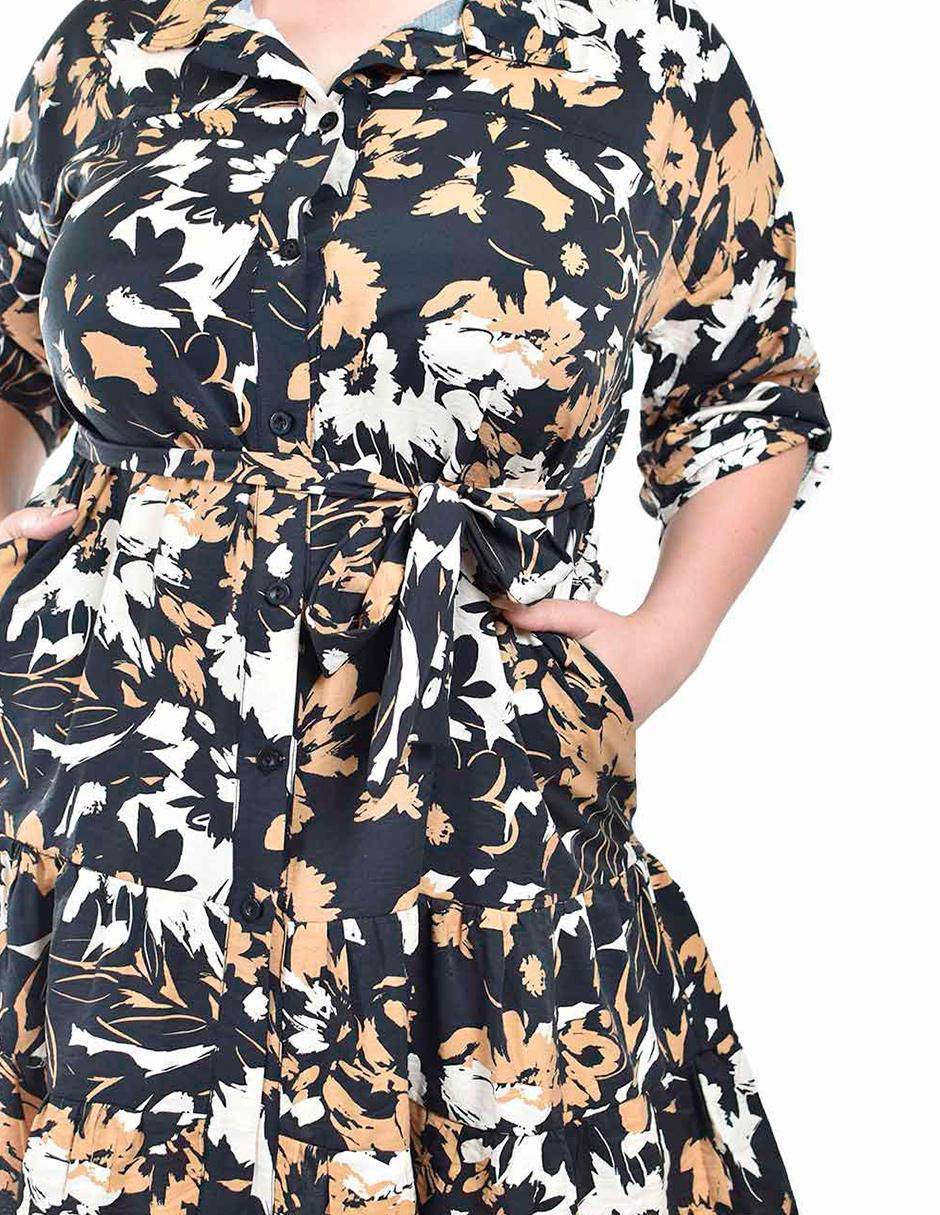 Vestido corto casual para mujer