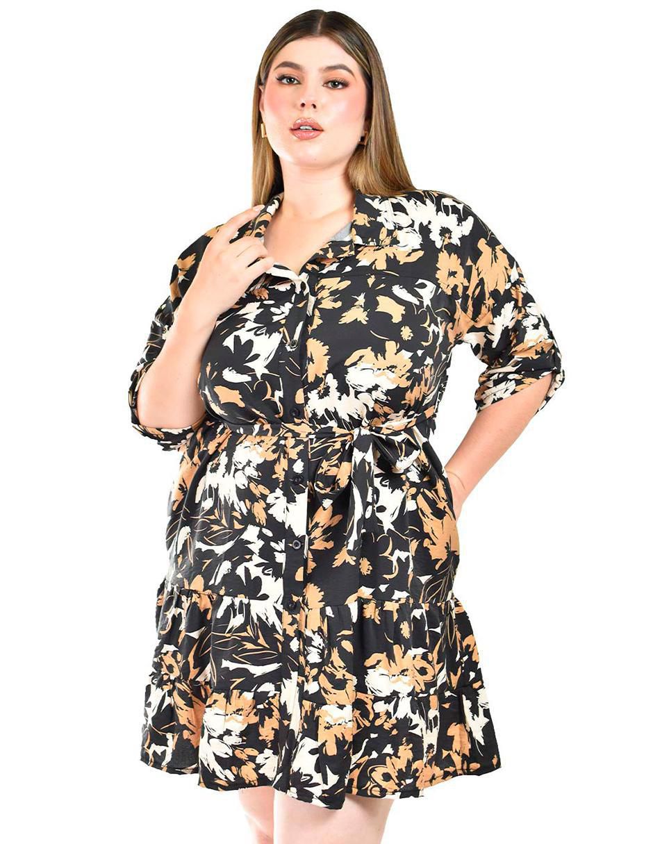 Vestido corto casual para mujer