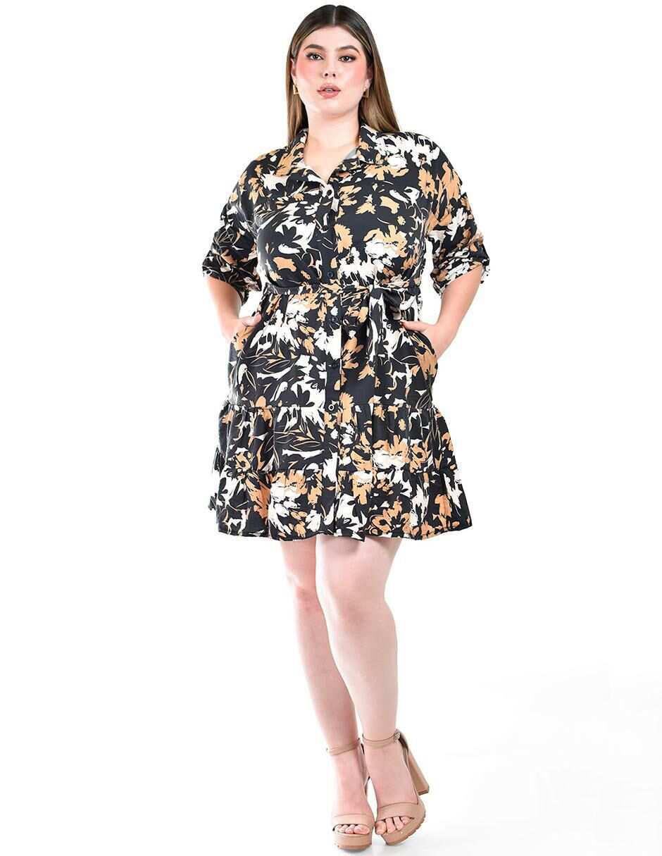 Vestido corto casual para mujer 7