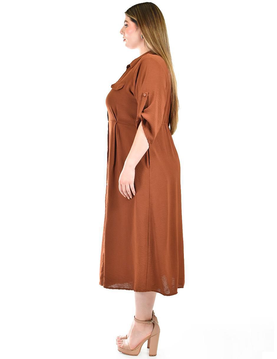 Vestido midi casual para mujer 5