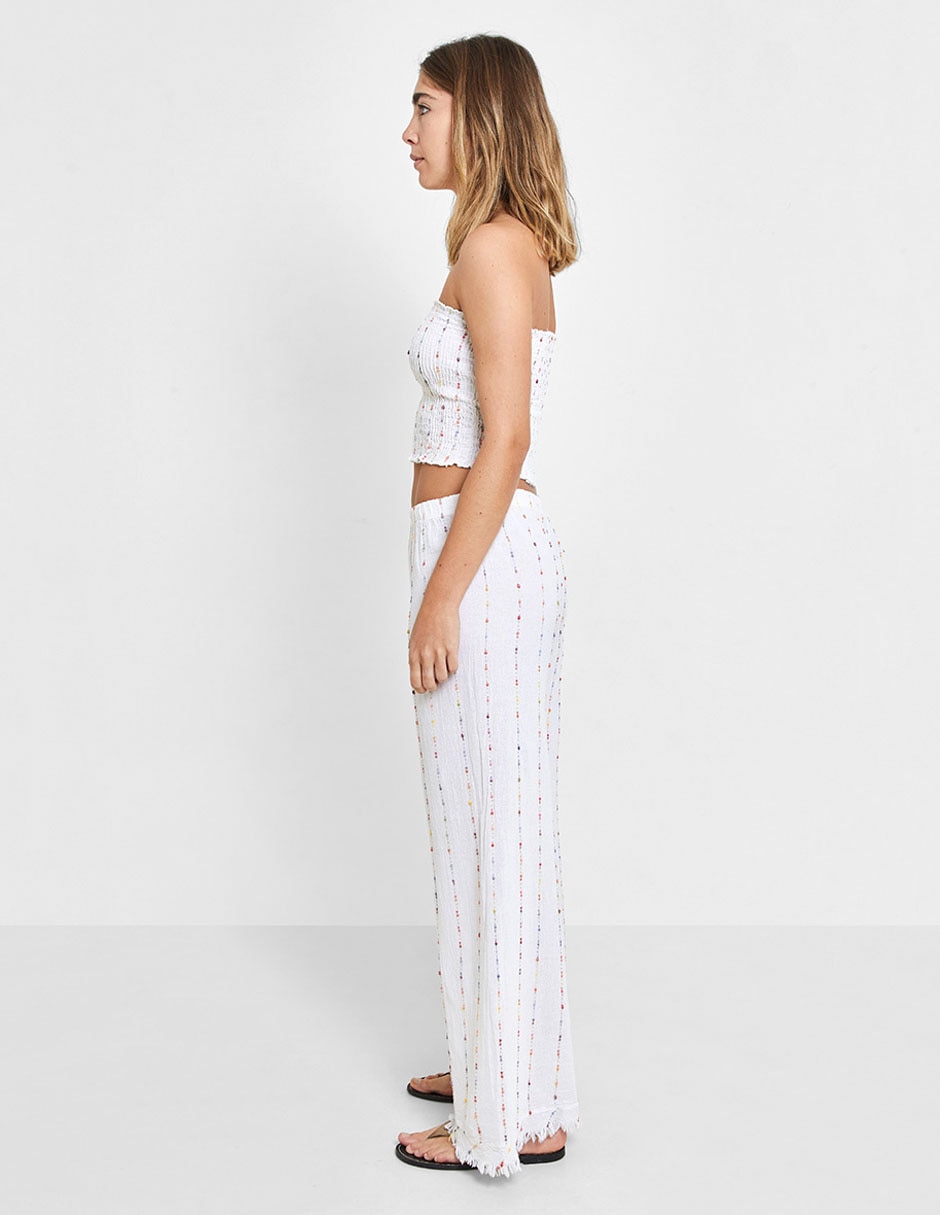 Pantalón wide leg para mujer 4