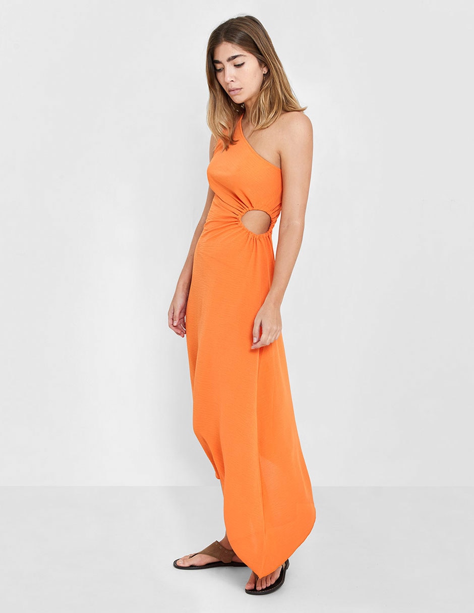 Vestido midi casual Naelle para mujer
