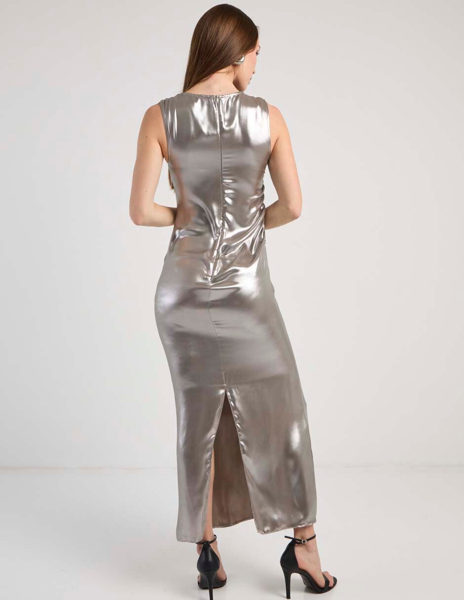 Vestido maxi de fiesta escote Bajo 6