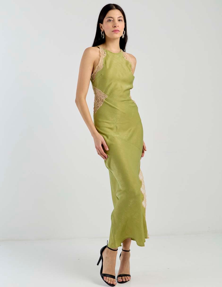 Vestido crop de fiesta