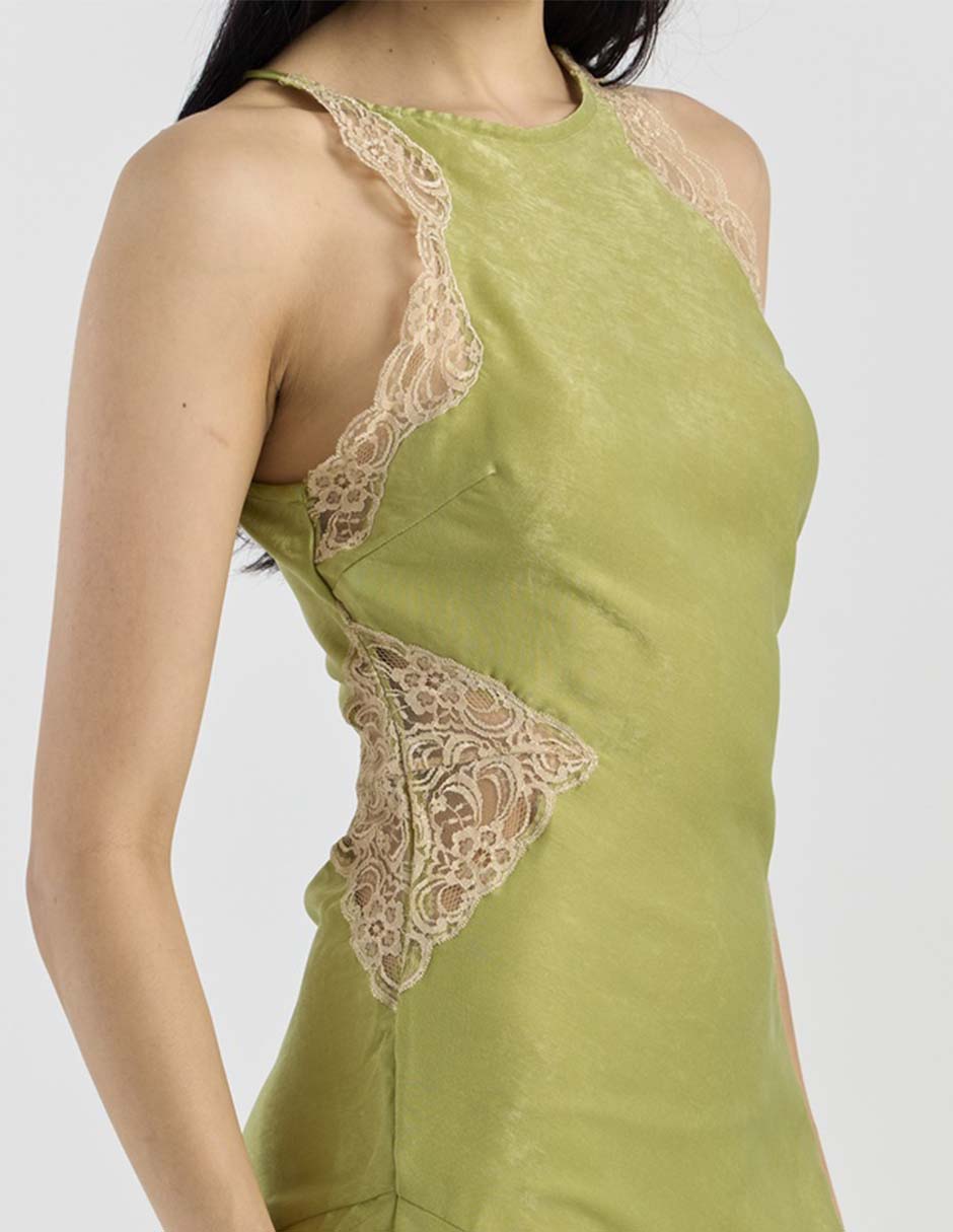 Vestido crop de fiesta
