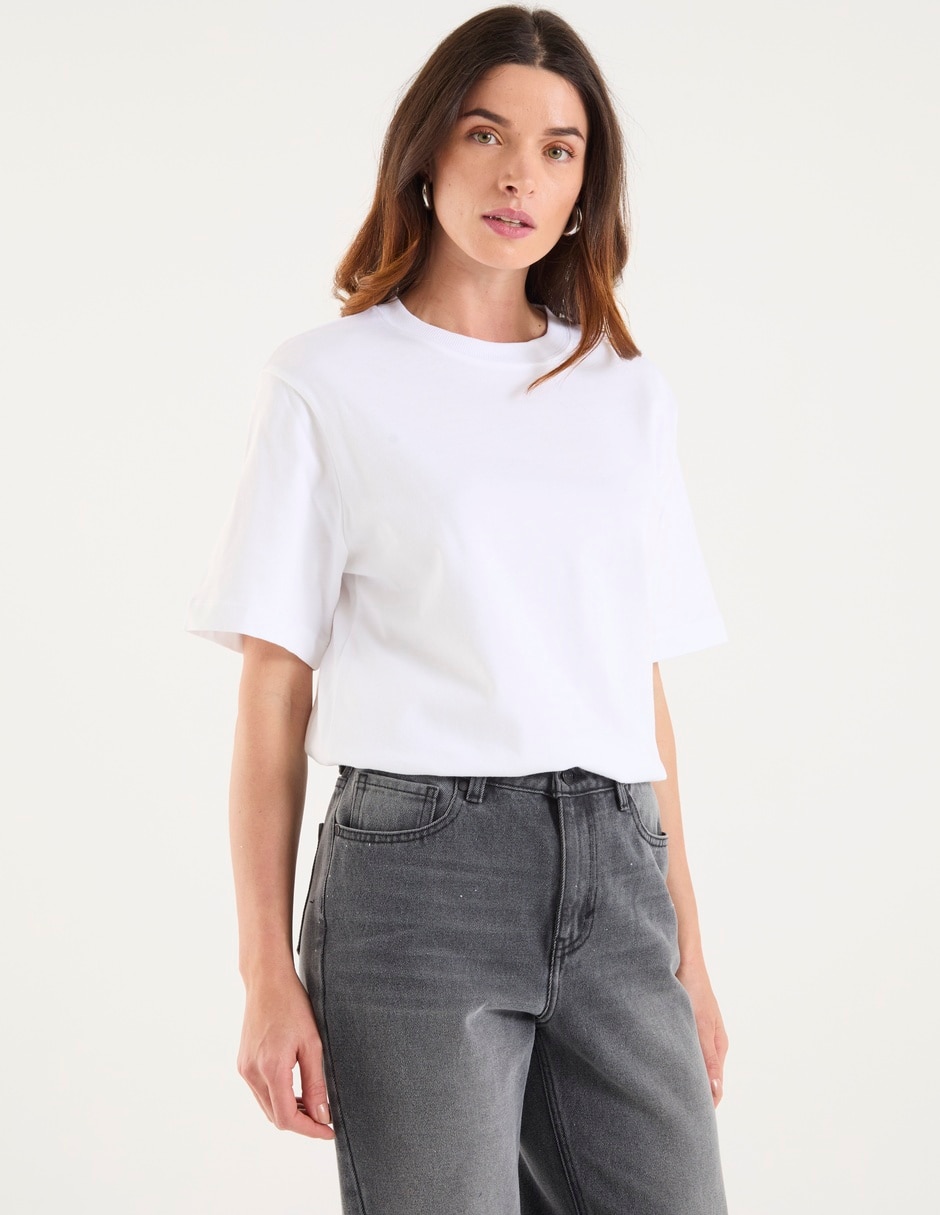 Blusa manga corta para mujer 1
