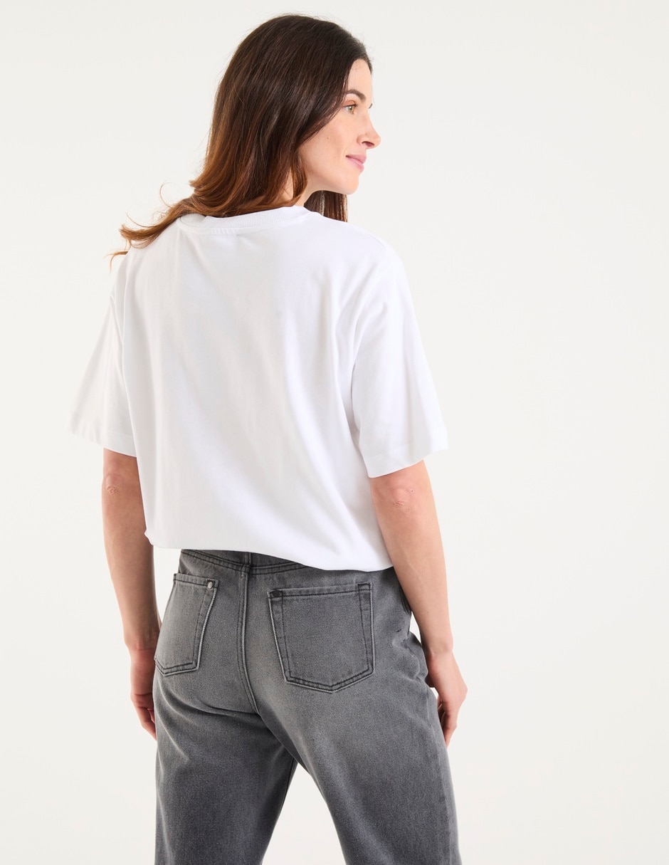 Blusa manga corta para mujer 6