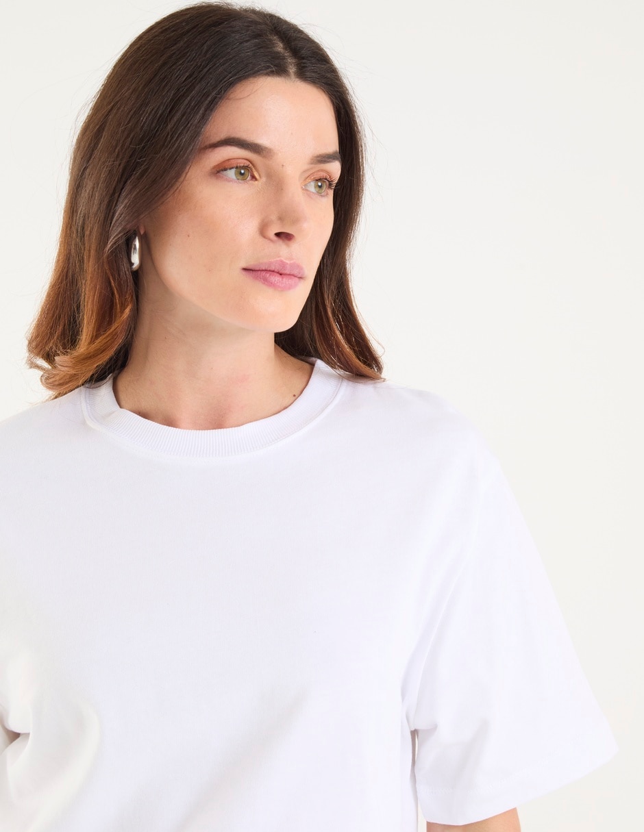 Blusa manga corta para mujer 8