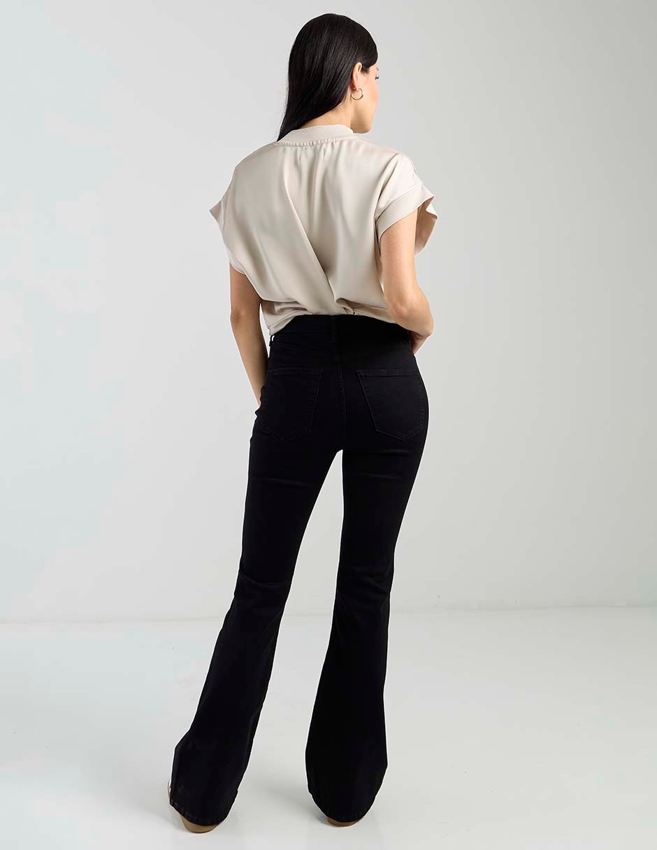 Jeans acampanado Topshop para mujer