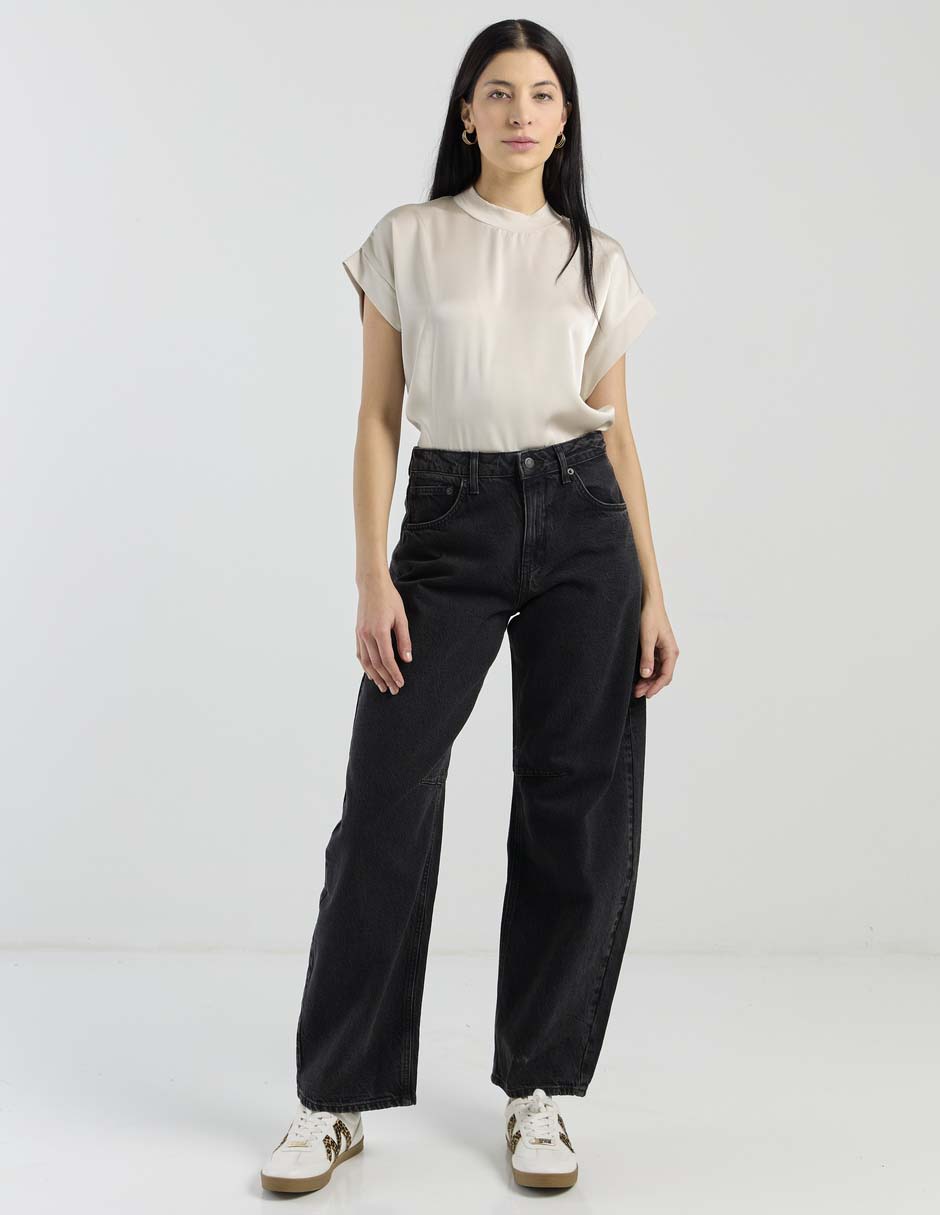 Jeans straight Topshop para mujer