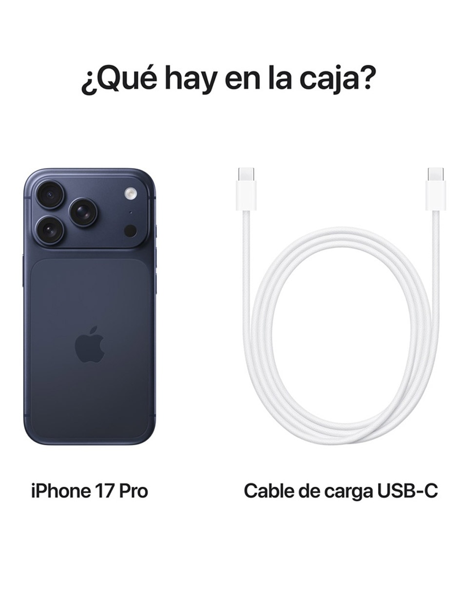 Apple iPhone 17 Pro 6.3 pulgadas super retina XDR