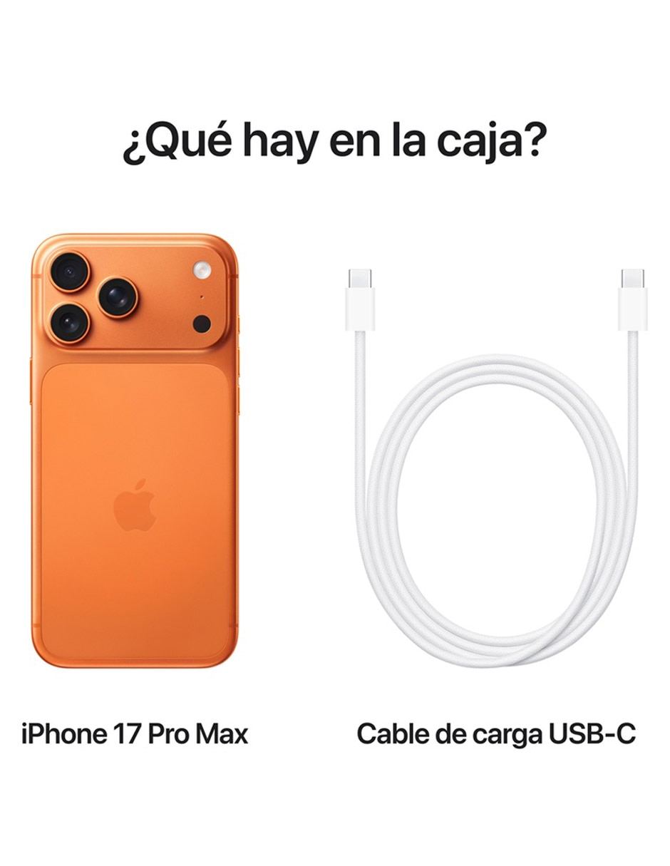 iPhone 17 Pro Max 6.9 pulgadas Super Retina XDR 18