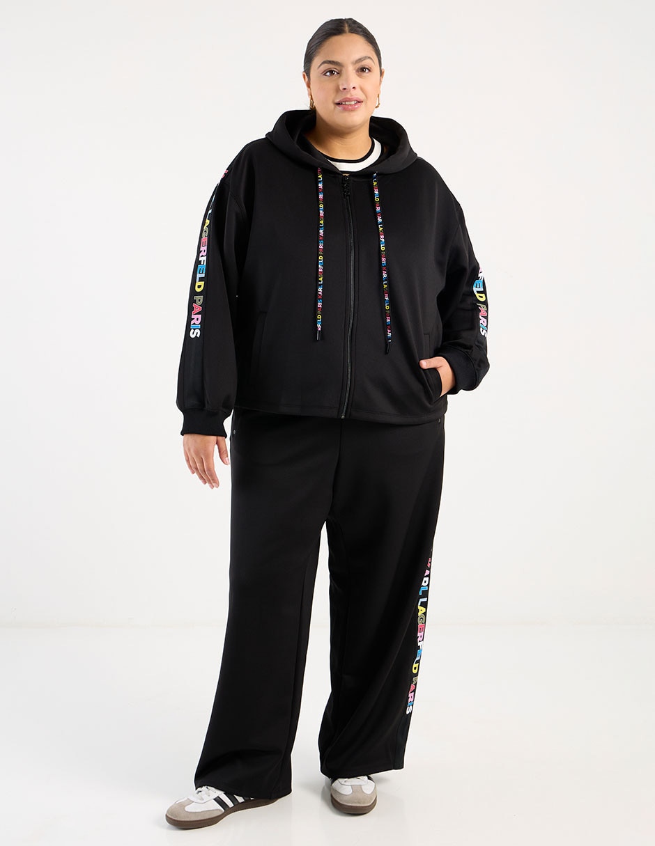 Sudadera con capucha Karl Lagerfeld Paris para mujer