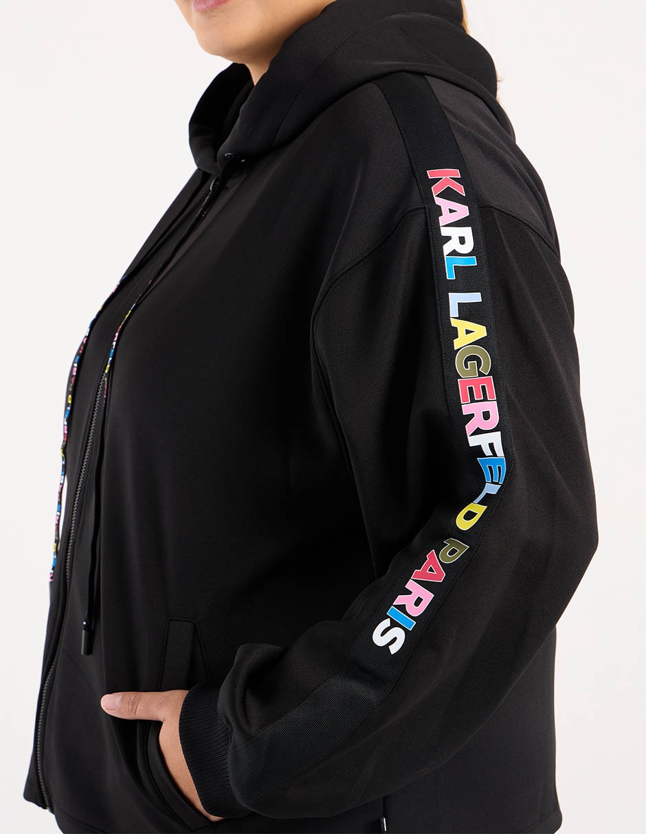 Sudadera con capucha Karl Lagerfeld Paris para mujer