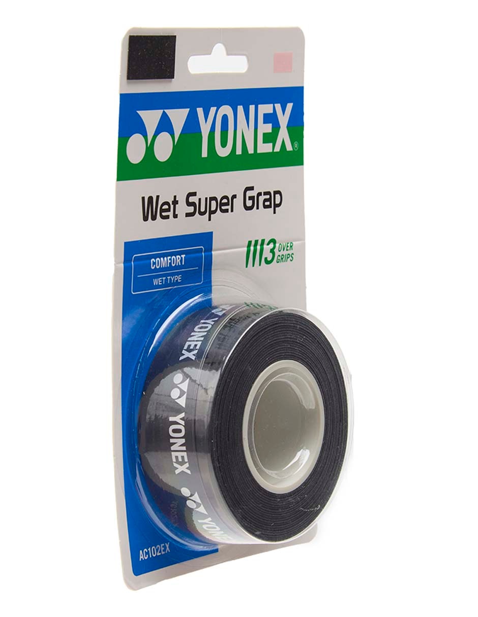 Cinta protectora para raqueta Wet Super Grap Negro