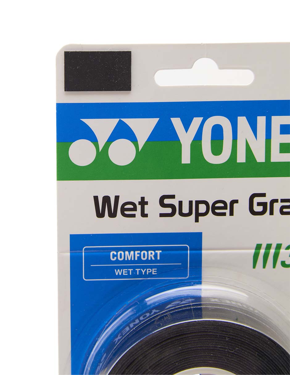 Cinta protectora para raqueta Wet Super Grap Negro Cinta protectora para raqueta Wet Super Grap Negro