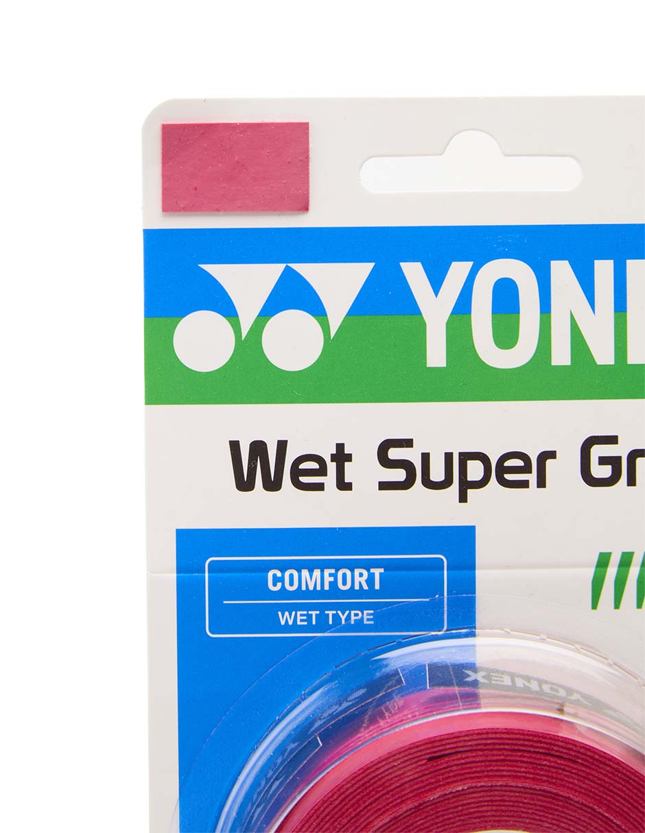 Cinta protectora para raqueta wet super grap rojo Cinta protectora para raqueta wet super grap rojo