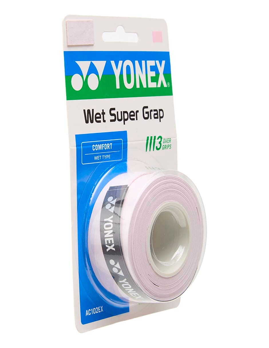 Cinta protectora para raqueta wet super grap rosa