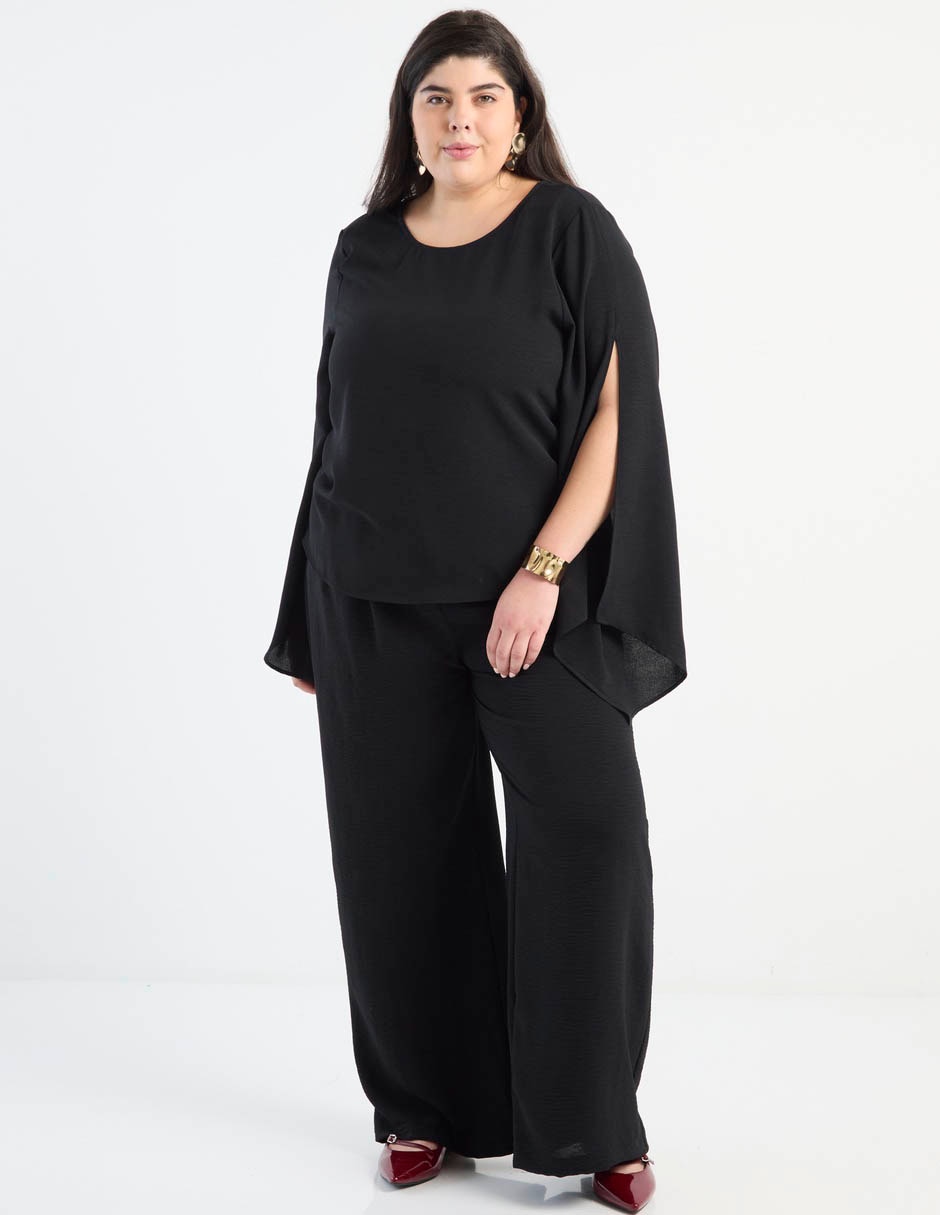 Blusa túnica manga larga para mujer 6