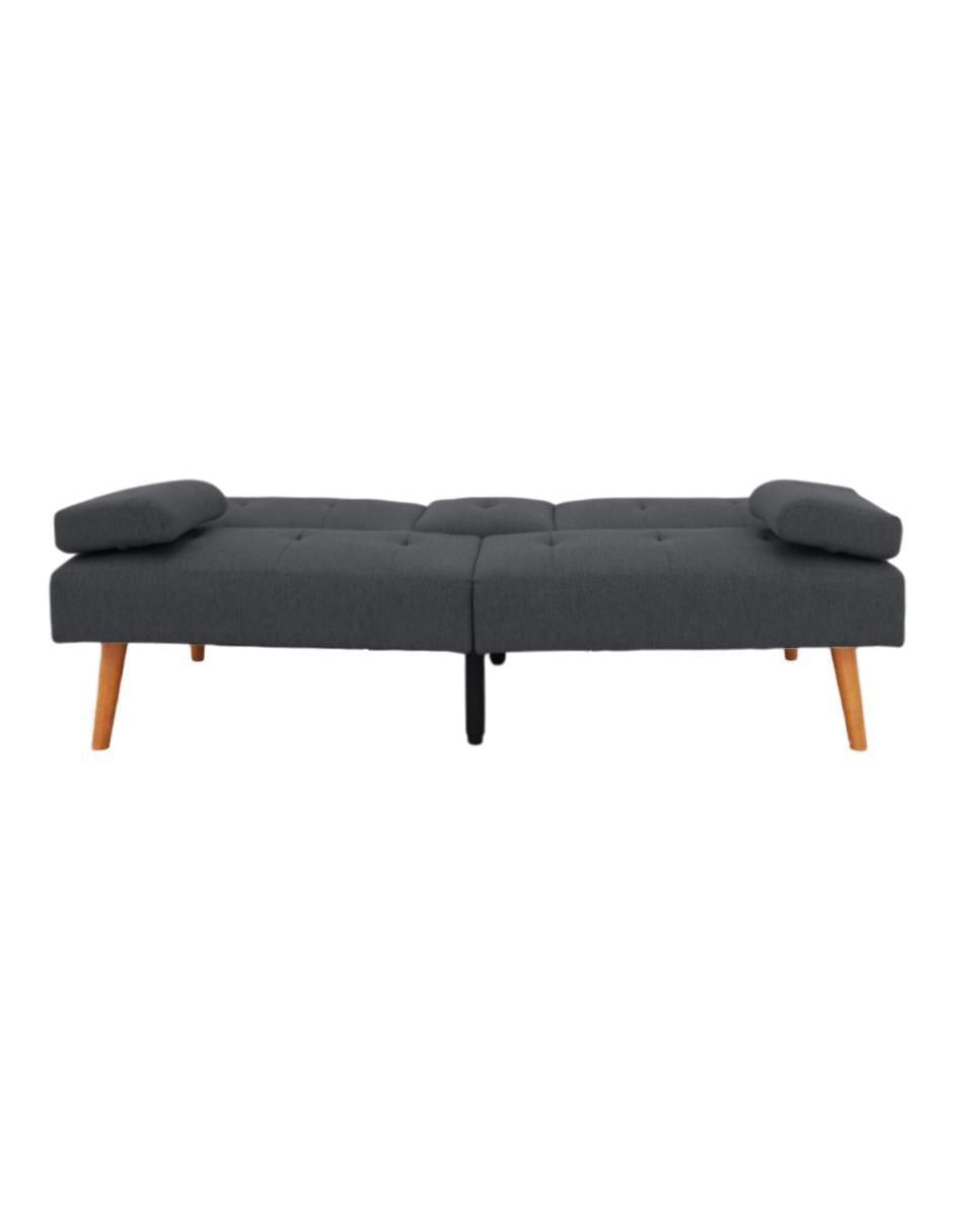 SOFÁ CAMA POLIÉSTER, GRIS OXFORD