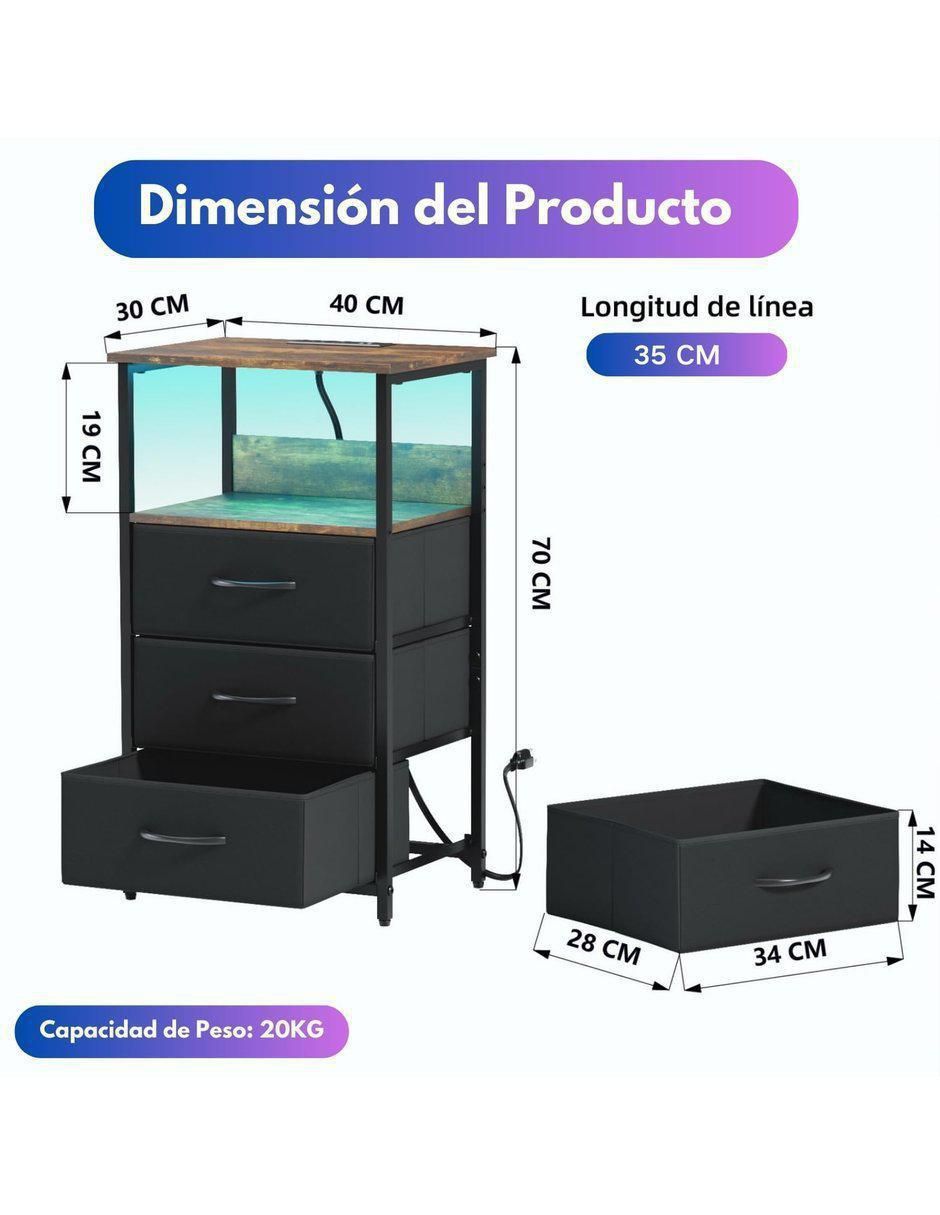 Mesa auxiliar armable 8