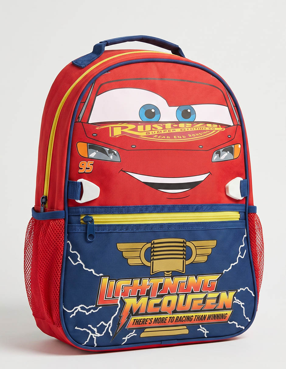 Mochila escolar Rayo McQueen Cars para niño