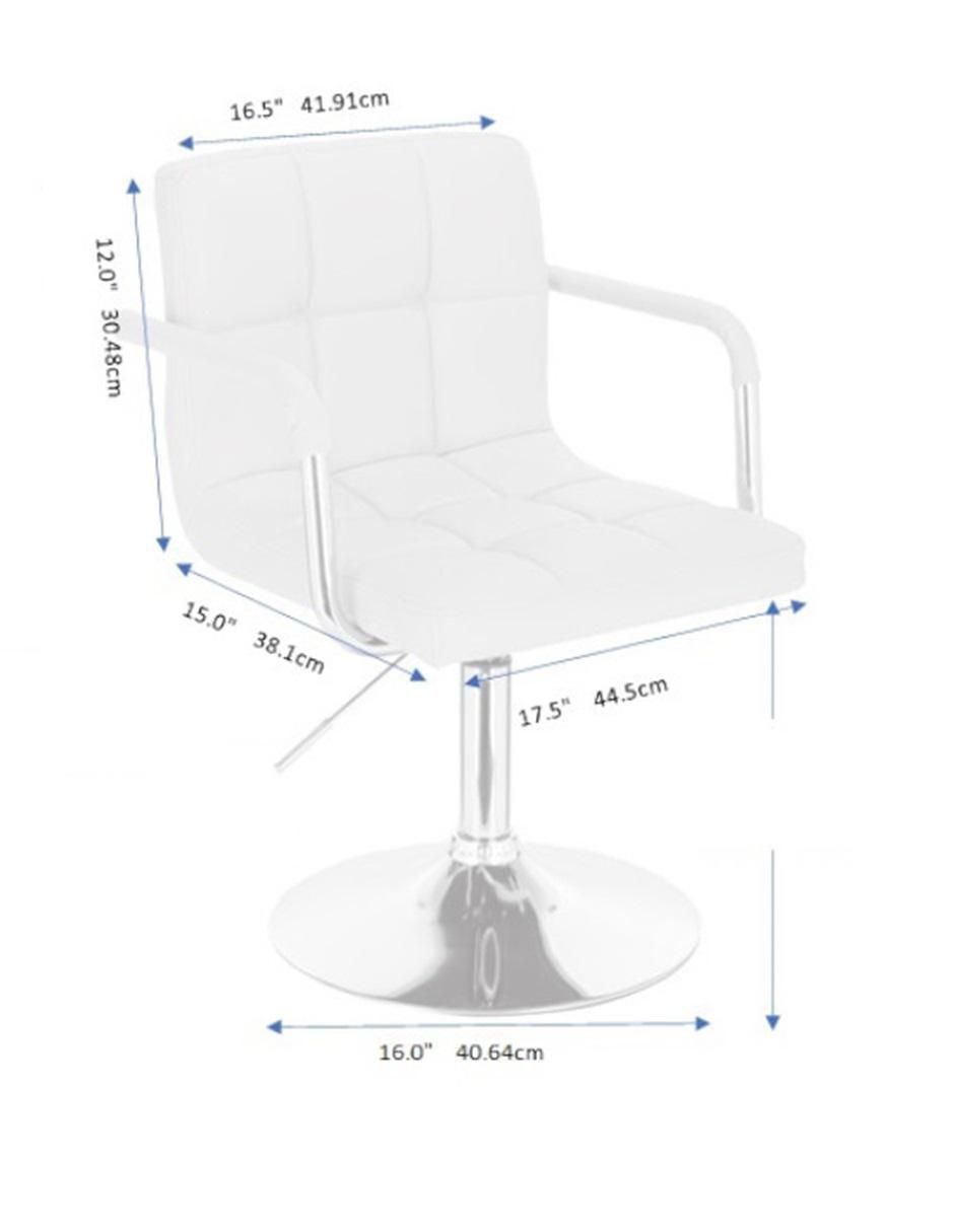 Silla de escritorio El7009F-4X Gd Pu