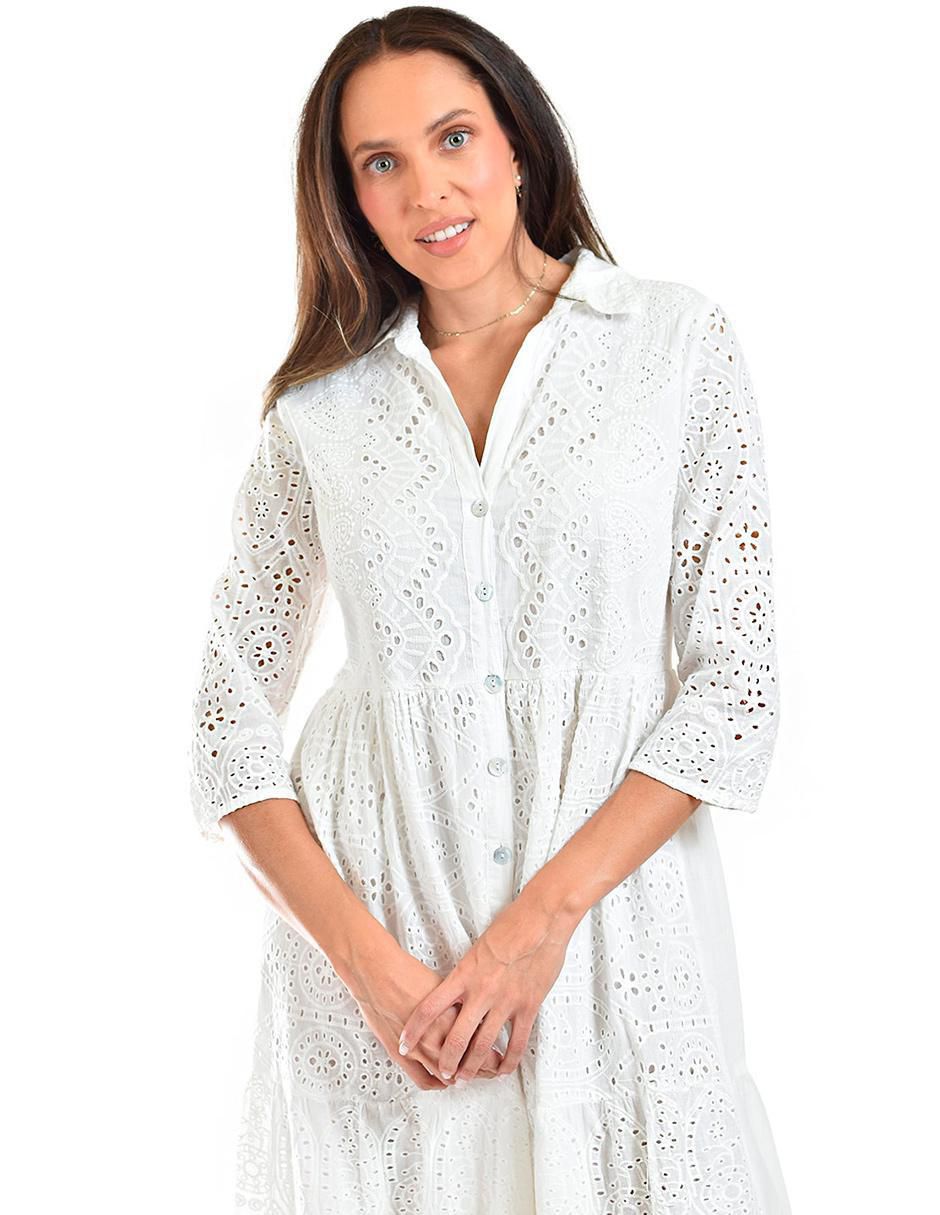 Vestido midi casual para mujer