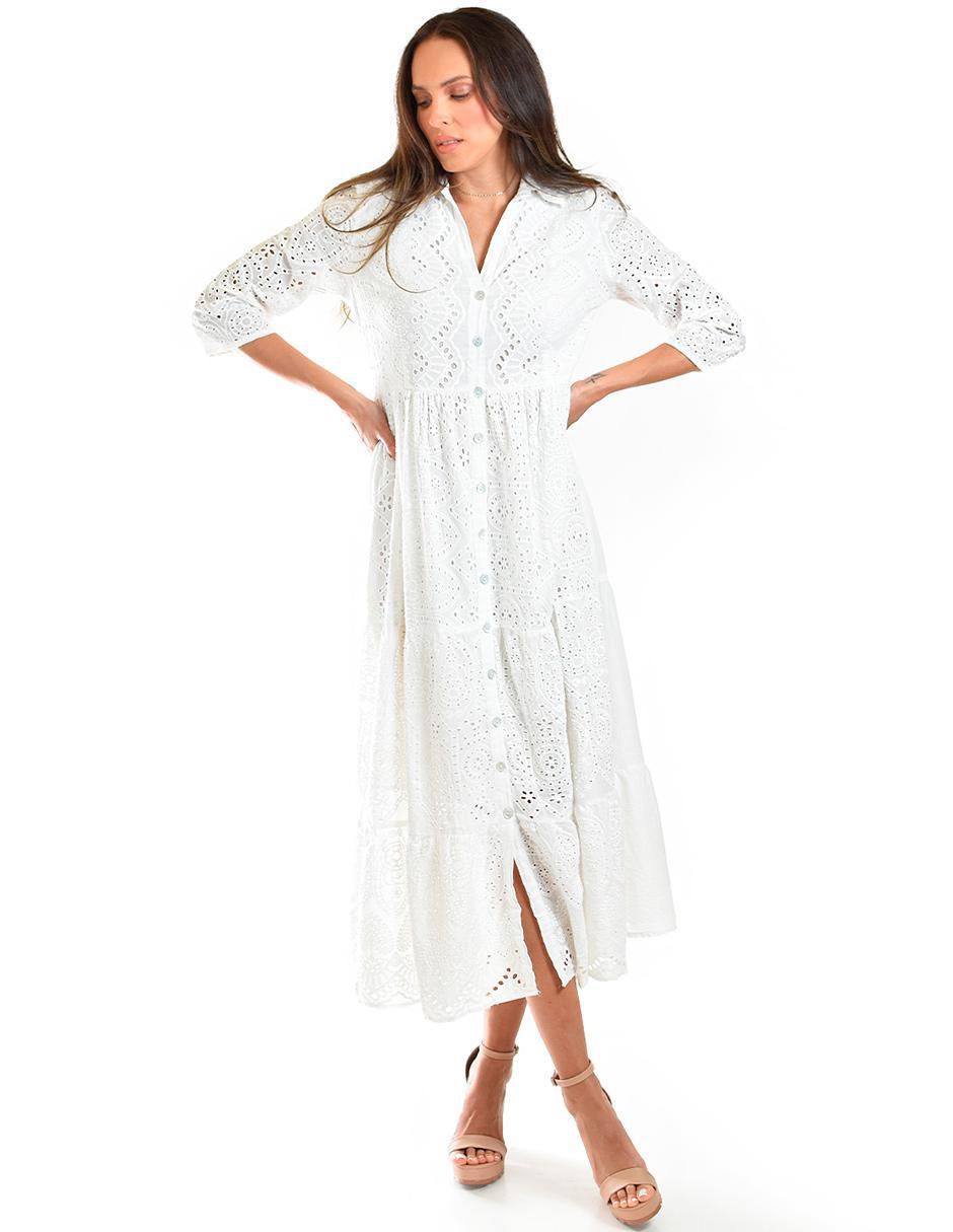 Vestido midi casual para mujer