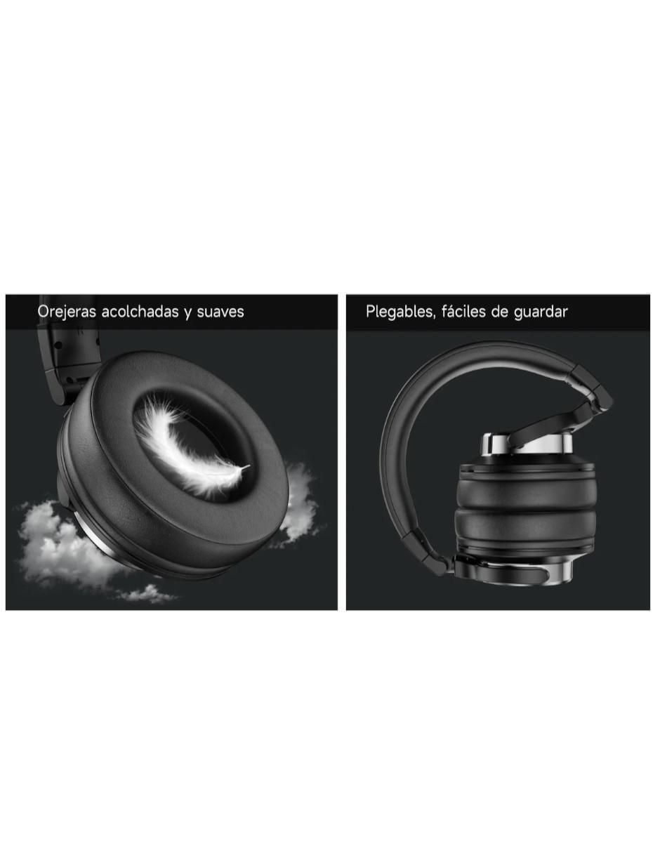 Audífonos over-ear alámbricos con cancelacion de ruido 7