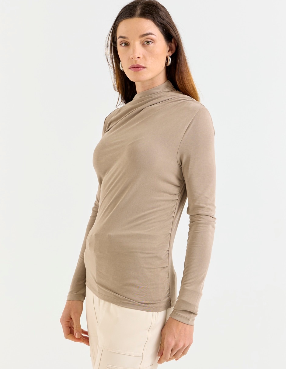 Blusa manga larga para mujer 9