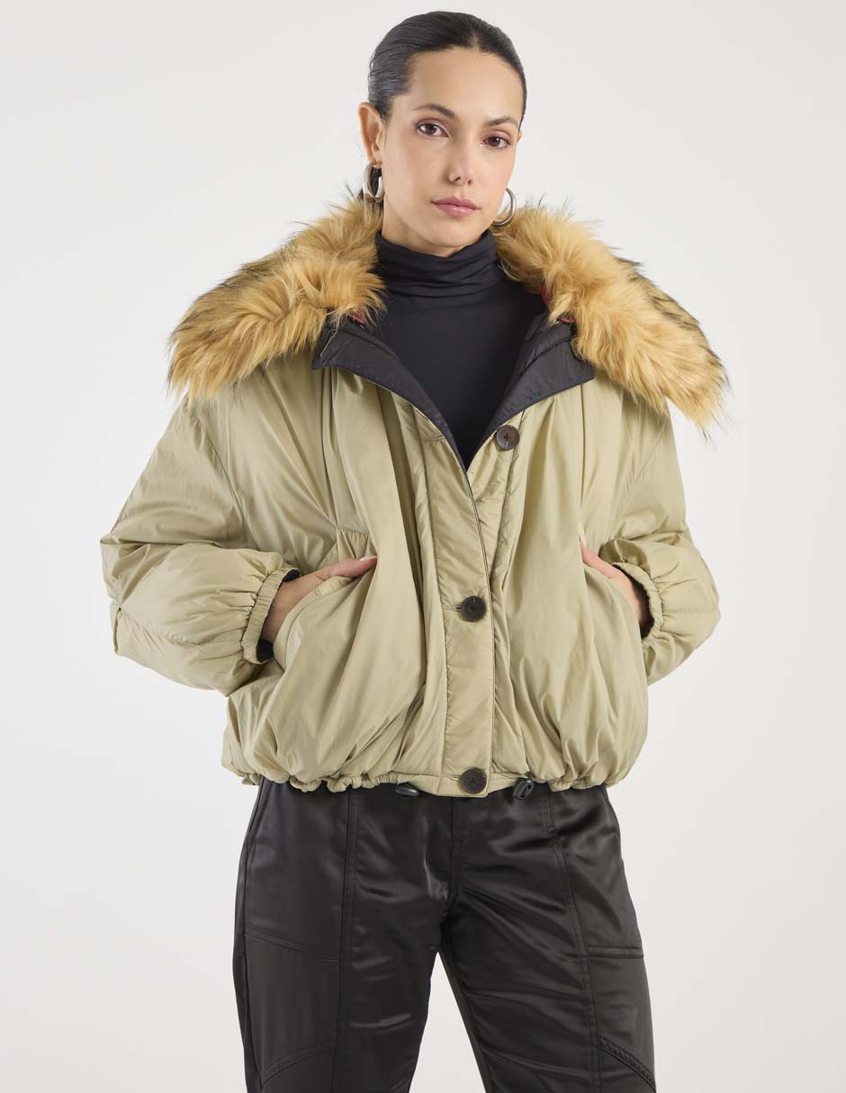 Chamarra cazadora Topshop para mujer