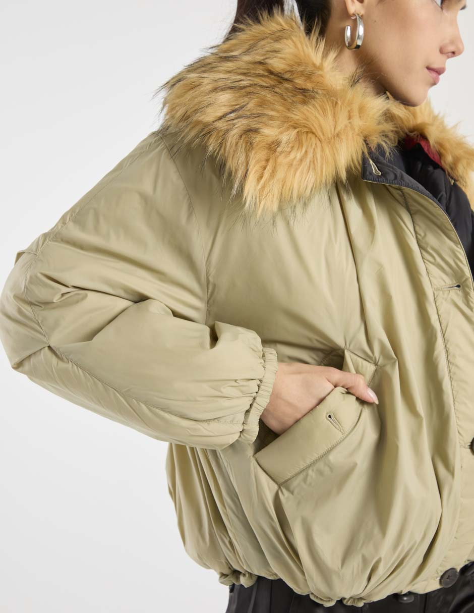Chamarra cazadora Topshop para mujer