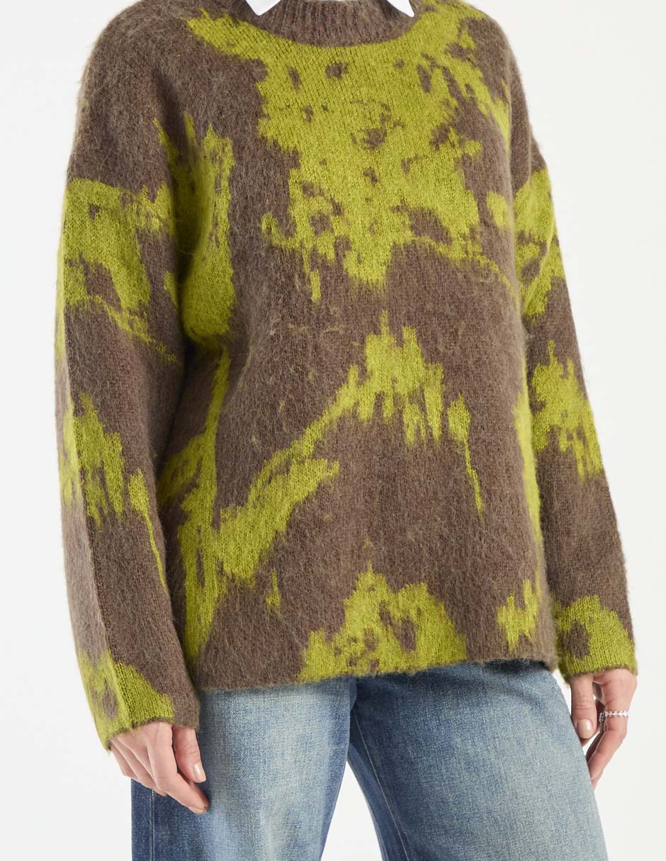 Suéter Topshop cuello redondo para mujer