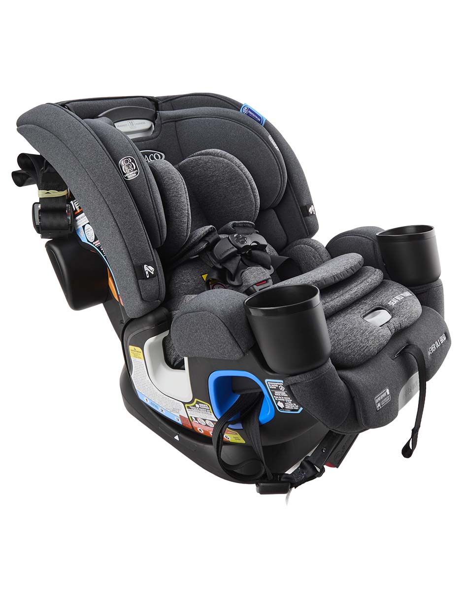 Autoasiento convertible Graco compatible con el cinturón de seguridad del automóvil