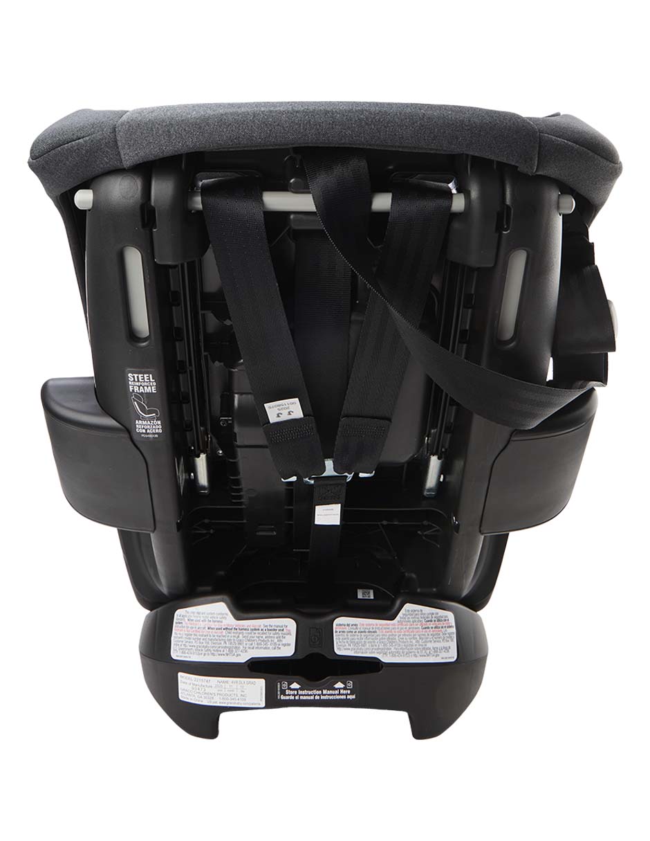 Autoasiento convertible Graco compatible con el cinturón de seguridad del automóvil