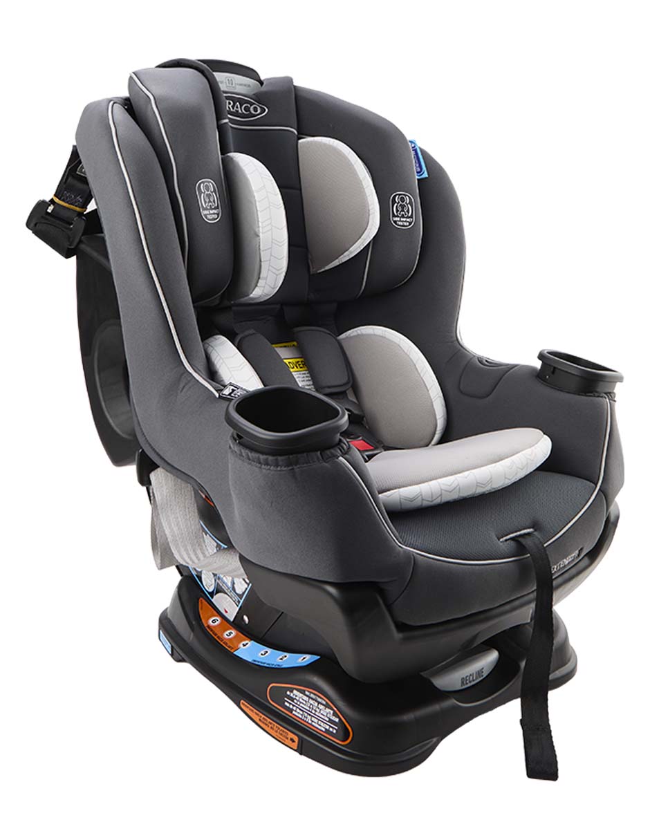 Autoasiento convertible Graco compatible con cinturón de seguridad del vehículo y el sistema LATCH