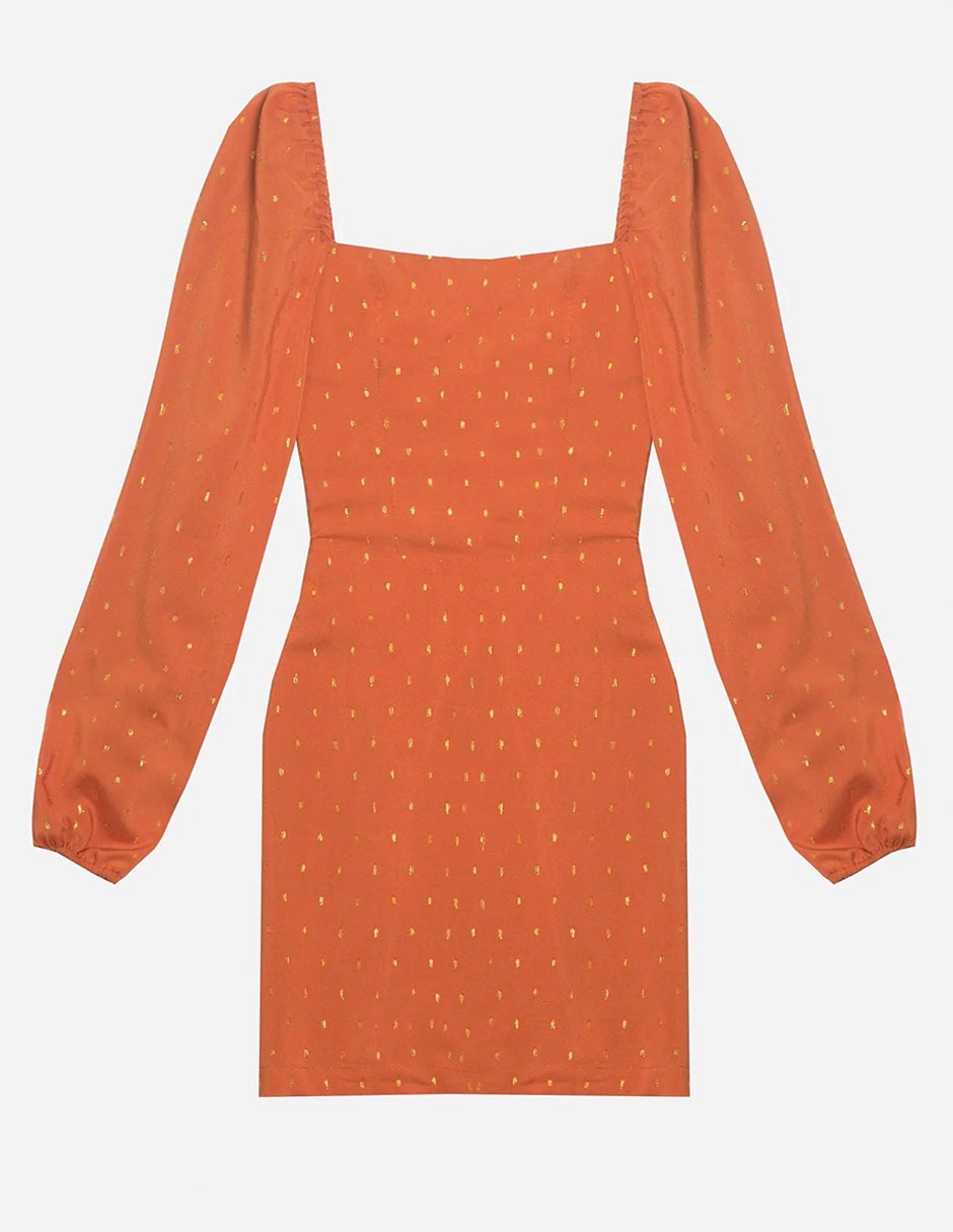 VESTIDO V0292-NAR LUNARES MEZCL 6